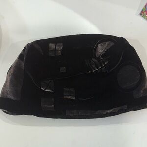 Black Velvet Clutch